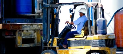 Forklift truck risk assessment